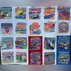 Eldora Dream T-Shirt Quilt.  72 in by 88 in.